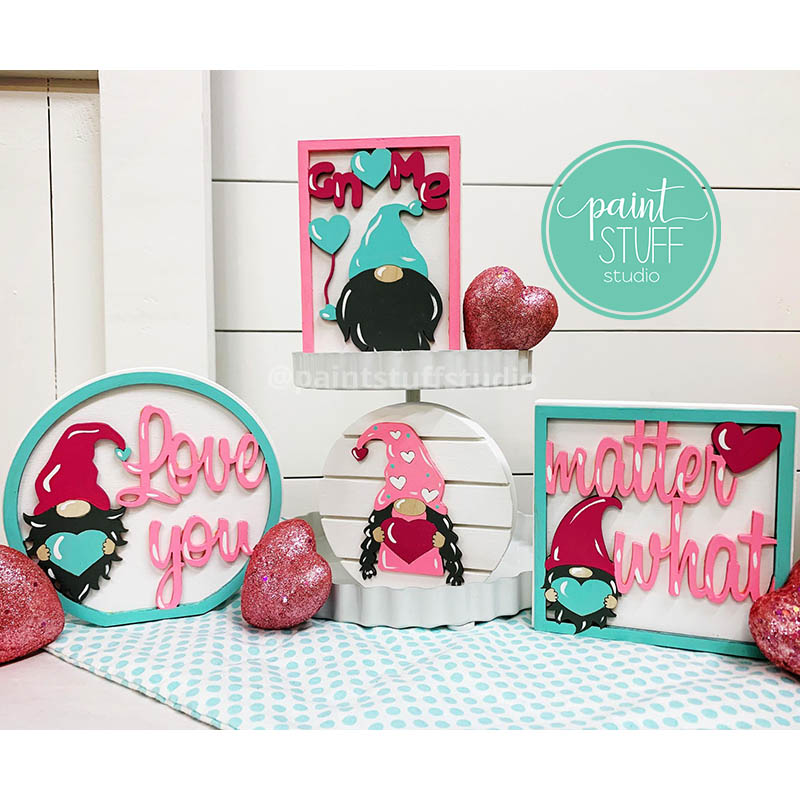 Love gnomes diy kit  paint stuff studio